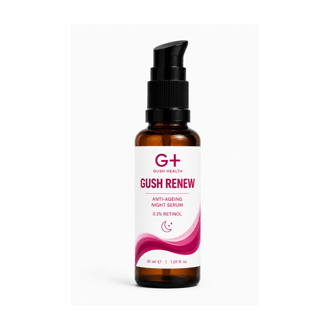 Gush Renew – 0.3% Retinol Anti-Ageing Night Serum 30ml