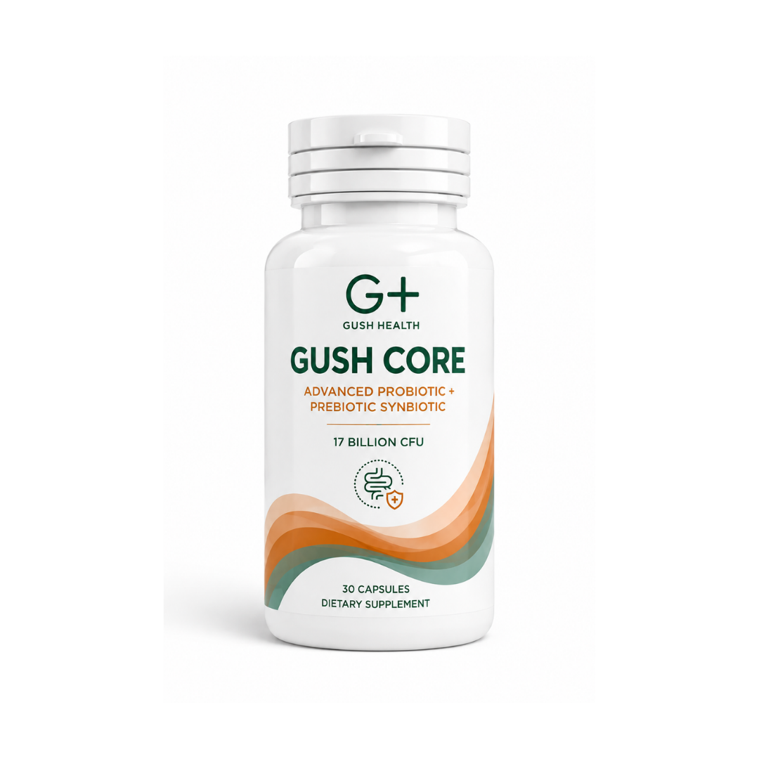 Gush Core – Advanced Probiotic + Prebiotic Synbiotic Capsules